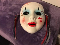 Masque céramique Pierrot