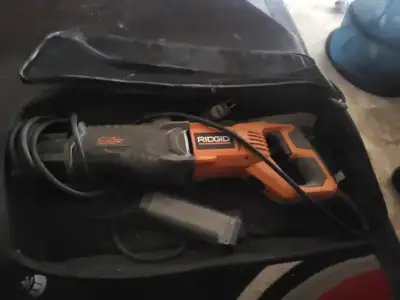 Corded Ridgid Sawzall, View more