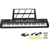 24HOCL Kids Piano Keyboard, 61 Key Electronic Keyboard 