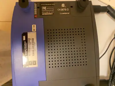 Linksys router, View more