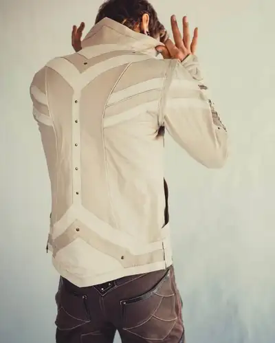 Look HOT this summer in this Anahata Butter Leather Jacket, View more