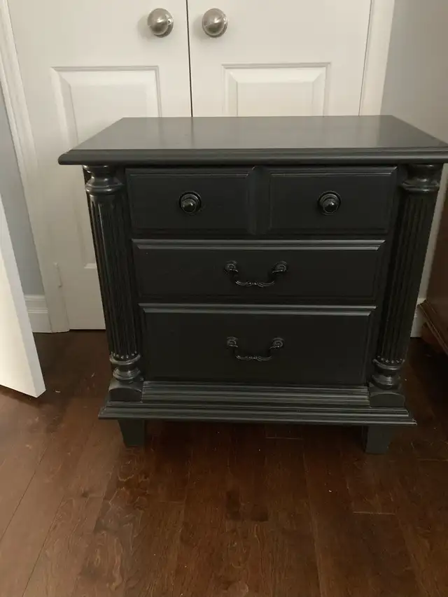 Bedside cabinets, solid wood, excellent condition. in Dressers & Wardrobes in Oakville / Halton Region - Image 2