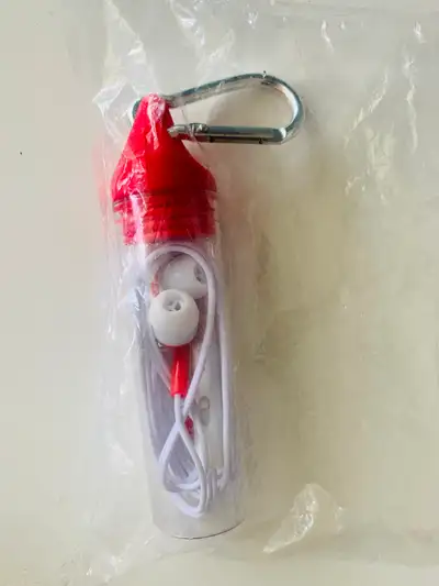 Brand new CBC Toronto promo wired earbuds in sealed packaging, View more