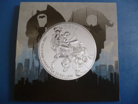 2014 Batman vs Superman .9999 fine silver $20 Canada coin