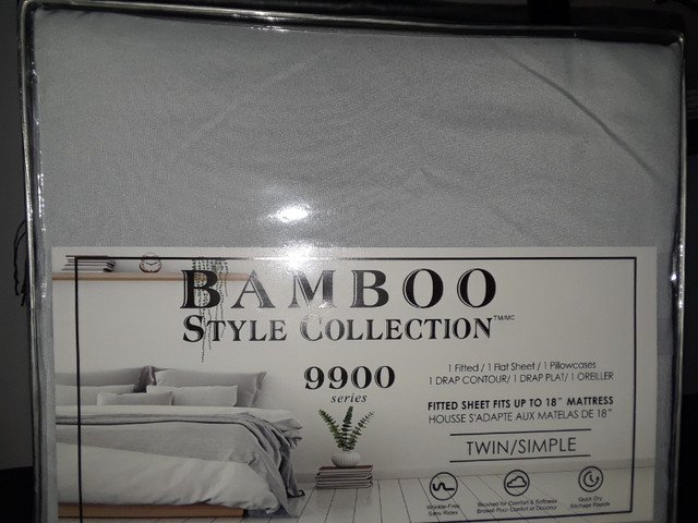 SHEETS (Bamboo) 9900 series in Bedding in Saint John - Image 2
