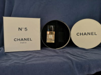 Empty Chanel Number Five Perfume Container