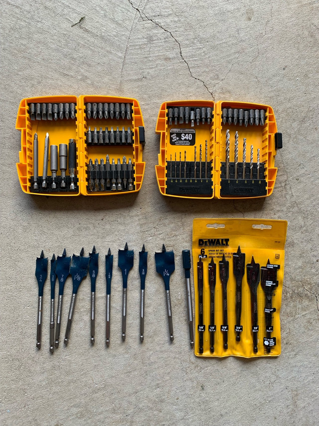 Dewalt tools - Drill bits and spades in Power Tools in Barrie - Image 2