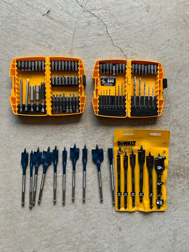 Dewalt tools - Drill bits and spades in Power Tools in Barrie - Image 3