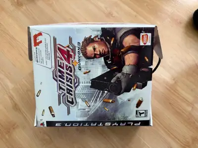 PS3 Time crisis 4 with controller, View more