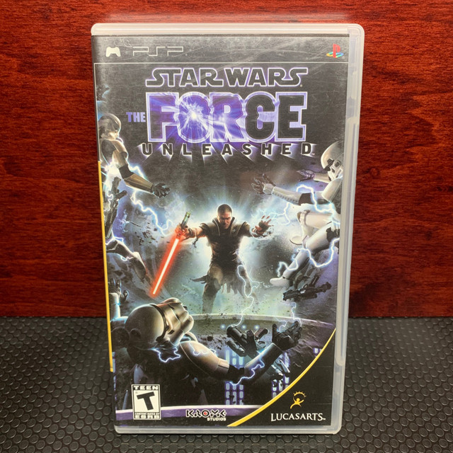 Star Wars: The Force Unleashed - Sony Playstation Portable PSP - in Sony PSP & Vita in Windsor Region