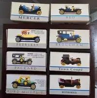 Vintage Readers Digest Collectible Miniature Classic Car Models