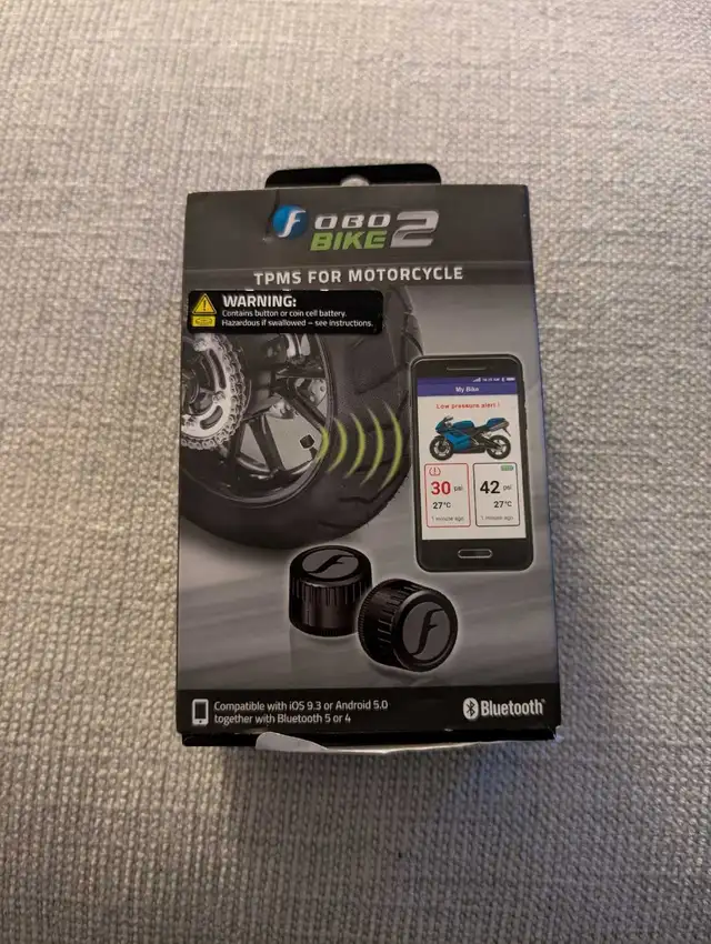 Fobo Bike 2 TPMS in Motorcycle Parts & Accessories in Laval / North Shore - Image 2