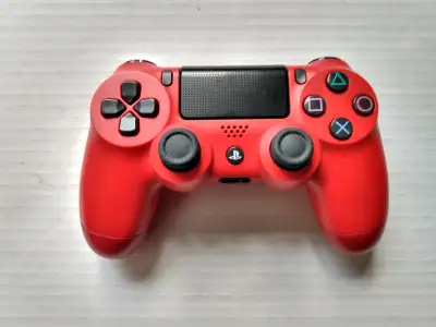 RED OFFICIAL SONY PLAYSTATION 4 WIRELESS CONTROLLER FOR PS4, View more