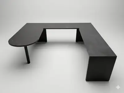 U Shaped Desk, View more