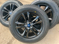 08. New 2015-2024 Ford Edge black wheels and Falken All season