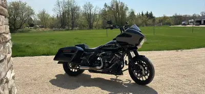 LA choppers Motocross bars Bassani Road Rage header Hi flow intake Tuned Saddlemen seat Hugger front...