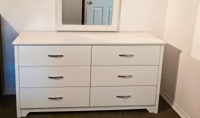 White Bedroom Dresser (wide), View more