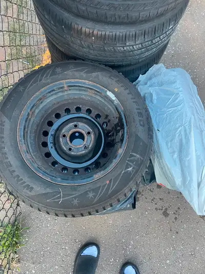 I have a set of four winter tires on rim for sale. Used only for 1 season, as I no longer have the v...