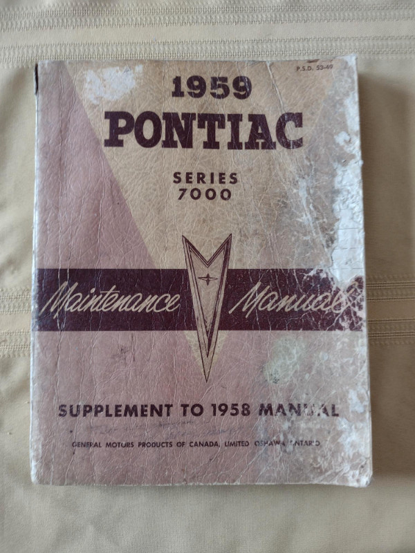 Vintage Pontiac Manuals in Other in Grande Prairie - Image 3