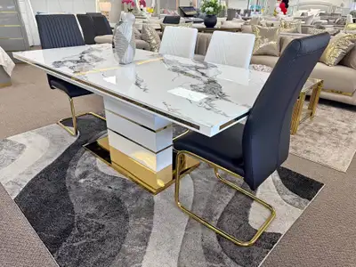Modern Marble Dining Set, View more