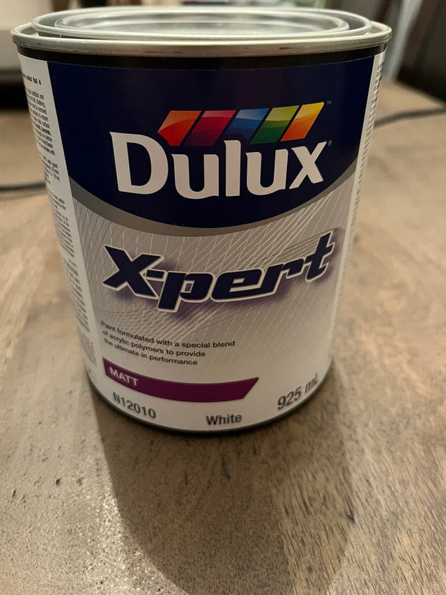 Brand New Dulux X-pert Matt Paint - White in Painting & Paint Supplies in Markham / York Region