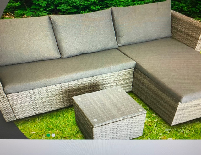 Brand New In The Box Outdoor Corner Sectional Lounge Combo in Patio & Garden Furniture in Barrie - Image 4