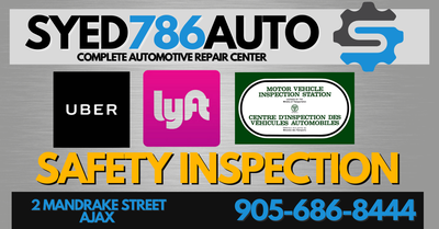 UBER SAFETY INSPECTION $49.99, View more