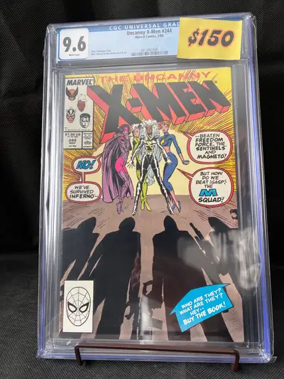 Uncanny X-Men #244 cgc 9.6 comic , View more