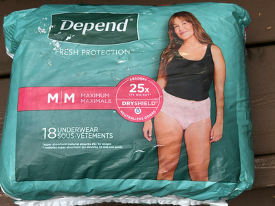 Depend Underwear for Women – Medium - New, View more
