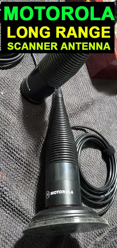 MOTOROLA SCANNER LONG RANGE TRUCK ANTENNA ALLBAND, UNIDEN, MOTO, View more
