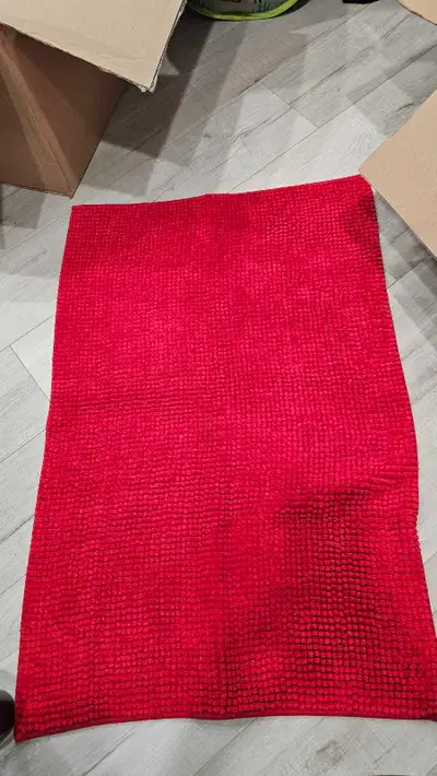 Red Bath Mat, View more