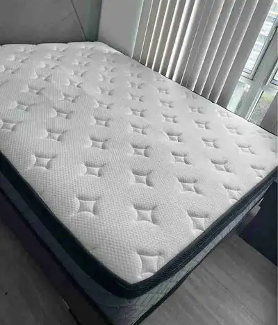 Queen Mattress With Box Spring.Full  Mattress, Cash On Delivery, View more