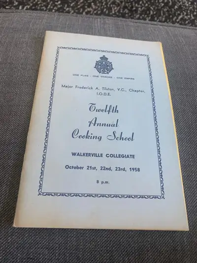 Vintage cook book 1958, View more
