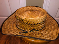 Nice Vintage Straw Hat Size 7