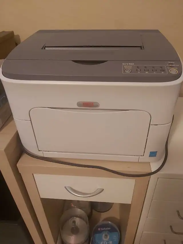 OKI C110  Color Laser Printer in Printers, Scanners & Fax in Barrie - Image 6