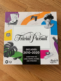 Trivial Pursuit Decades 2010-2020 (New-not opened-sealed))