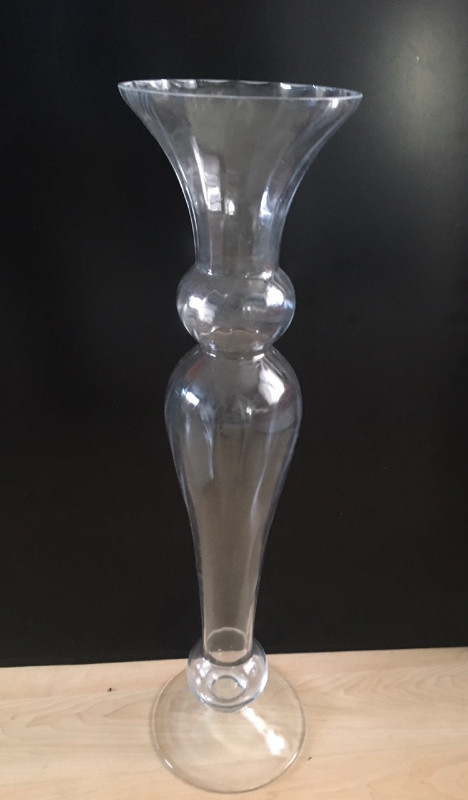 Long Glass Vase in new condition in Home Décor & Accents in Kingston