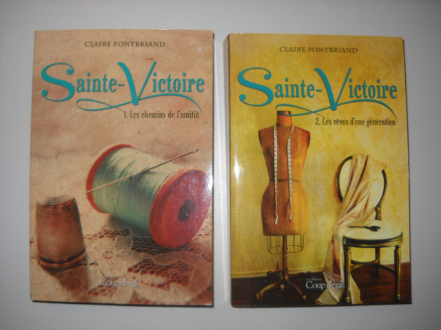 Claire Pontbriand / Sainte-Victoire (Tomes 1 et 2) dans Ouvrages de fiction  à Saguenay