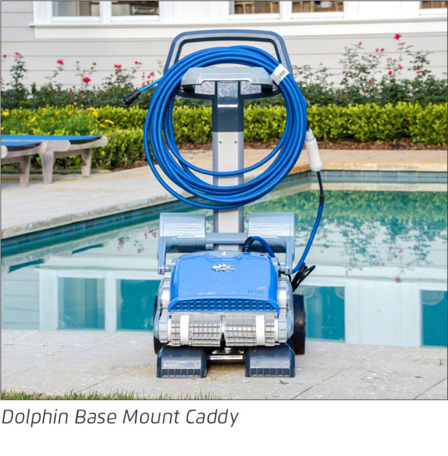 Like New. Maytronics Dolphin M500 Supreme Robotic Pool Cleaner in Hot Tubs & Pools in London