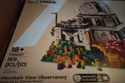 Lego BrickLink Designer Program 910027 Mountain View Observatory brand new sealed search tag: disney...