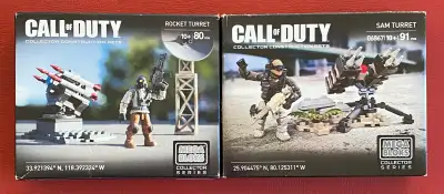 Call of Duty Turret Sets by Mega Bloks: $80 for both plus shipping