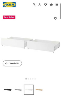 IKEA MAKM Underbed Storage Drawers