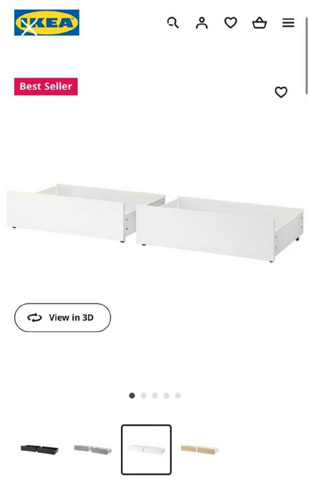 IKEA MAKM Underbed Storage Drawers in Beds & Mattresses in Markham / York Region
