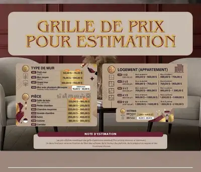 Service offert: PEINTRE Résidentiel , View more