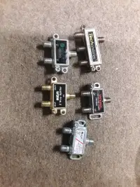 Cable tv splitters