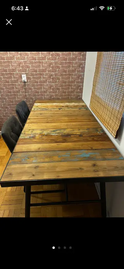 Structube MOLTENO - Wood Dining Table & Chairs Set, View more