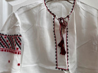 Vintage but Never Used Ukrainian embroidered blouse