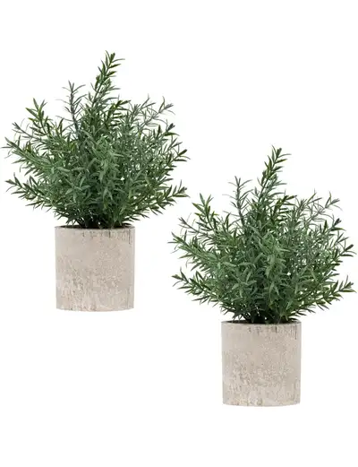 THRESHOLD POTTED FAUX PLANT X2, View more