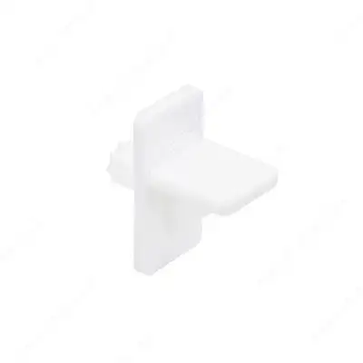 Plastic shelf pins 1"x1/2" white 8pcs BP45630/supports tablette, View more