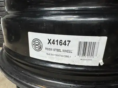 Nice and clean 16 inch steel rims. Details. 16x6.5 4x100 ET42 CB60.1 Most hondas acura toyotas use s...